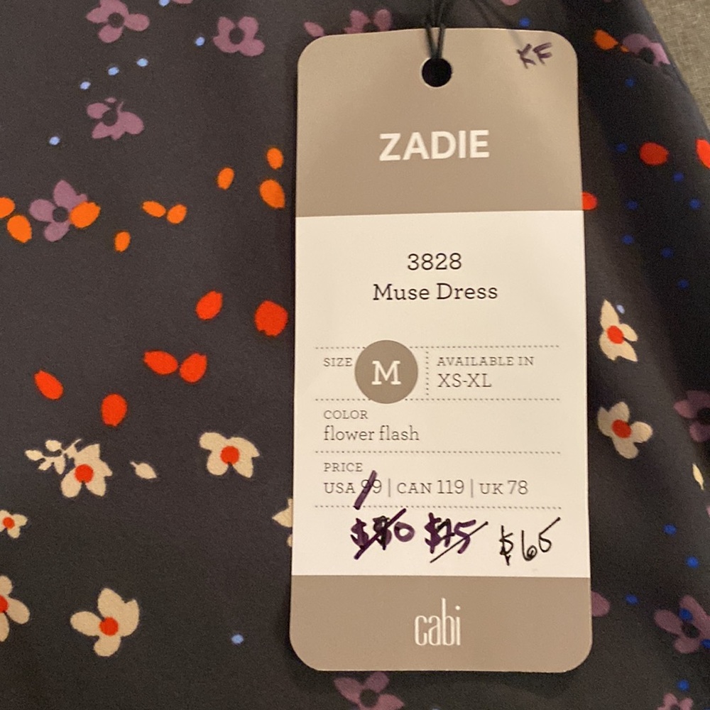 CAbi Muse Dress: Lightweight Summer Dress Size M NWT - Picture 8 of 8